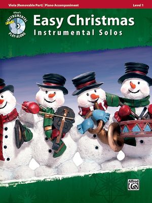 Easy Christmas Instrumental Solos, Level 1 for Viola