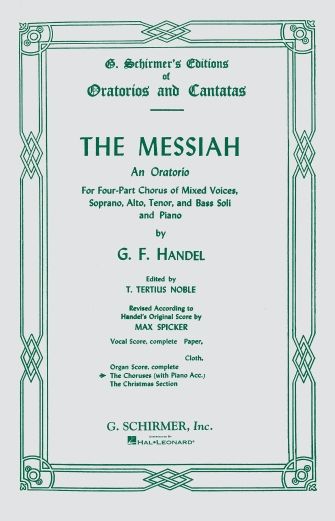 Messiah (Oratorio, 1741) Chorus Parts