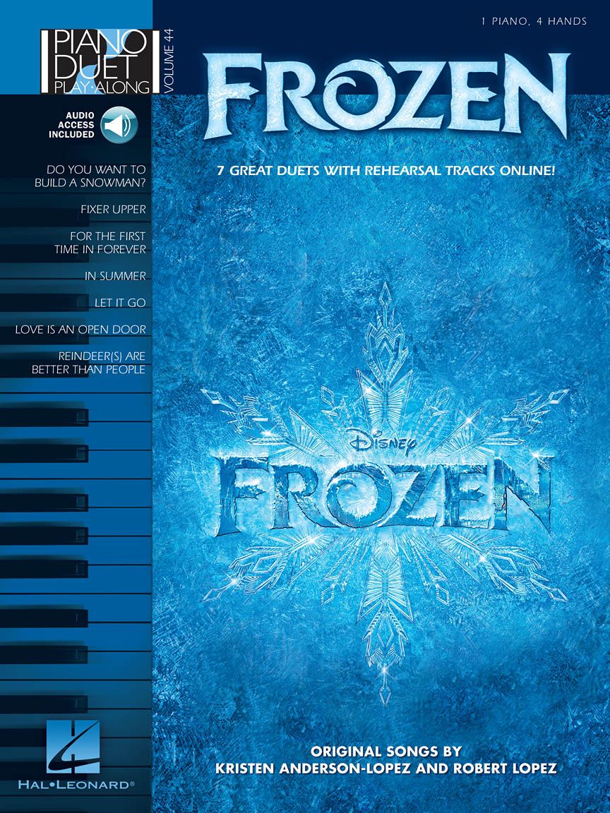 Frozen Piano Duet Play-Along Volume 44