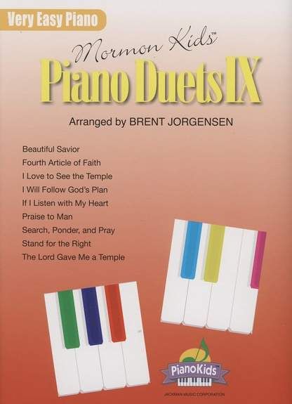 Mormon Kids Piano Duets IX