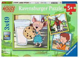 Mouse &amp; Friends  (3 x 49 pc)