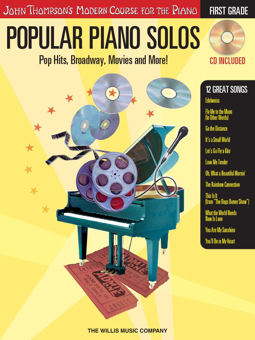 Popular Piano Solos – Grade 1 Pop Hits, Broadway, Movies and More!