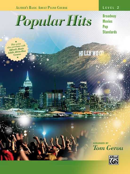 Alfred&#39;s Basic Adult Piano Course: Popular Hits, Level 2