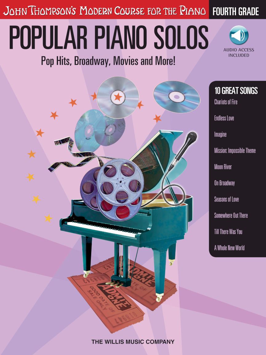 Popular Piano Solos – Grade 4 – Book/Audio