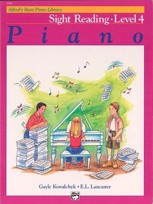 Alfred&#39;s Basic Piano Course: Sight Reading Book 4