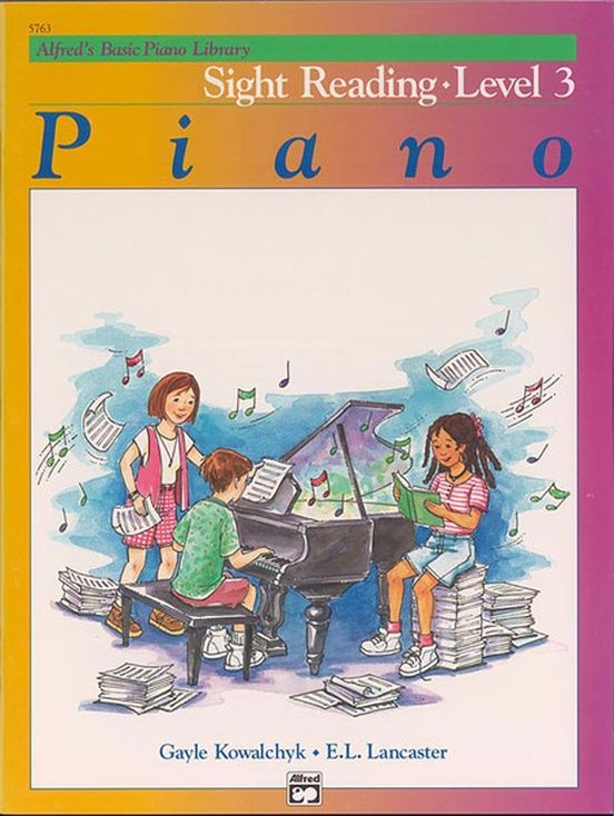 Alfred&#39;s Basic Piano Library: Sight Reading Book 3
