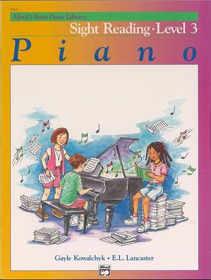 Alfred's Basic Piano Library: Sight Reading Book 3