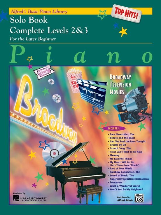 Alfred&#39;s Basic Piano Library: Top Hits! Solo Book Complete 2 &amp; 3