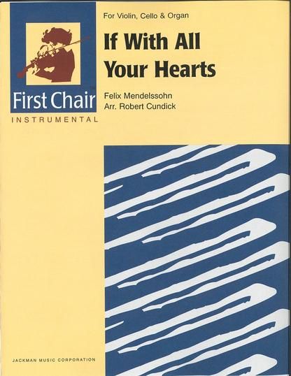 If With All Your Hearts - Violin, Cello, Organ