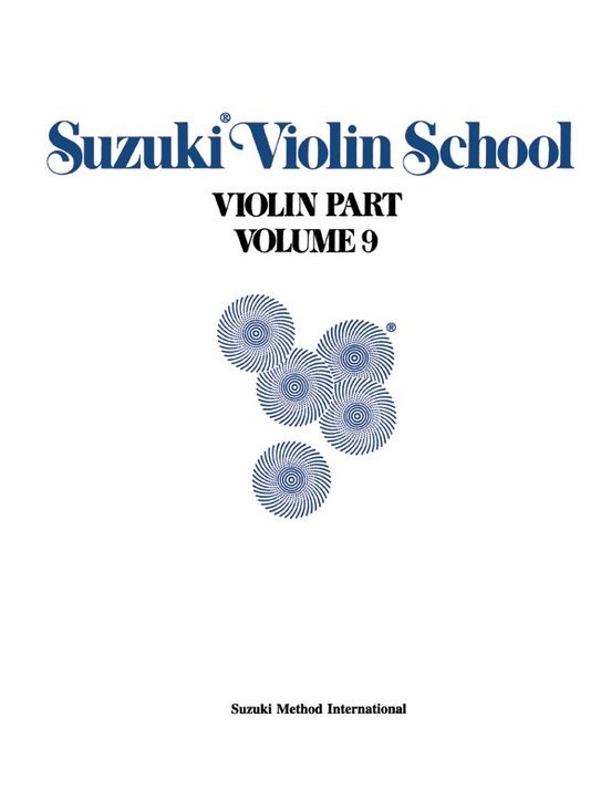 Suzuki Violin School, Volume 9