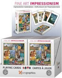 Fine Art - Impressionism -Playing Cards