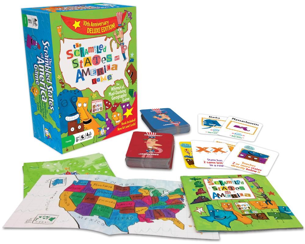 The Scrambled States Game Deluxe Edition
