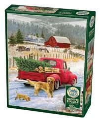 Christmas on the Farm 1000 pc