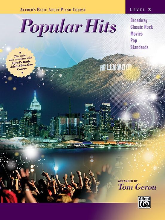 Alfred&#39;s Basic Adult Course: Popular Hits, Level 3