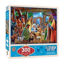 Away in a Manger 300pc EzGrip Puzzle