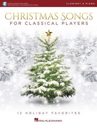 Christmas Songs for Classical Players – Clarinet and Piano