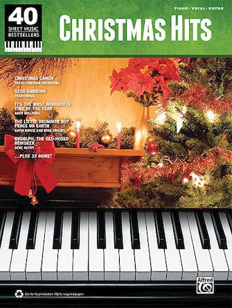 Christmas Hits 40 Sheet Music Bestsellers Series