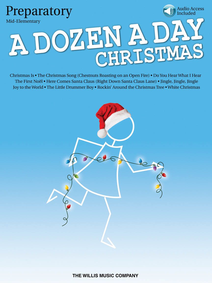 A Dozen a Day Christmas Songbook – Preparatory Mid-Elementary Level