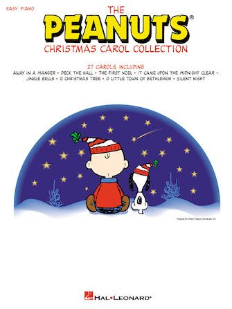 The Peanuts Christmas Carol Collection Easy Piano Songbook