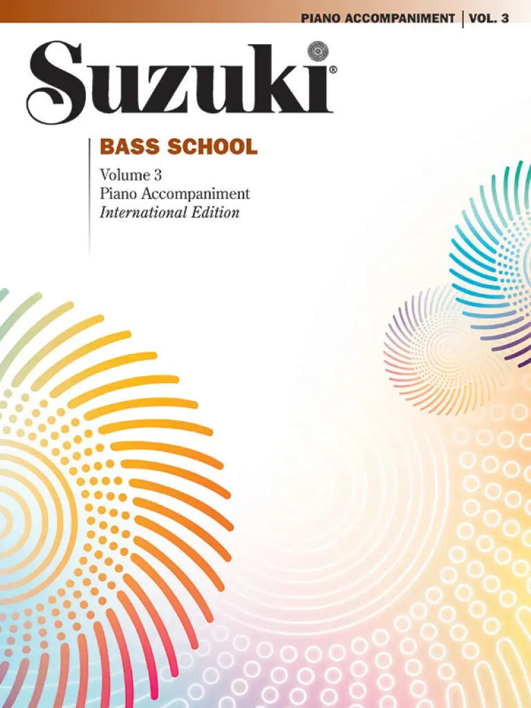 Suzuki Bass School, Volume 3 Piano Accompaniment