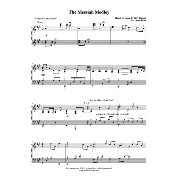 Messiah Medley (P/S)