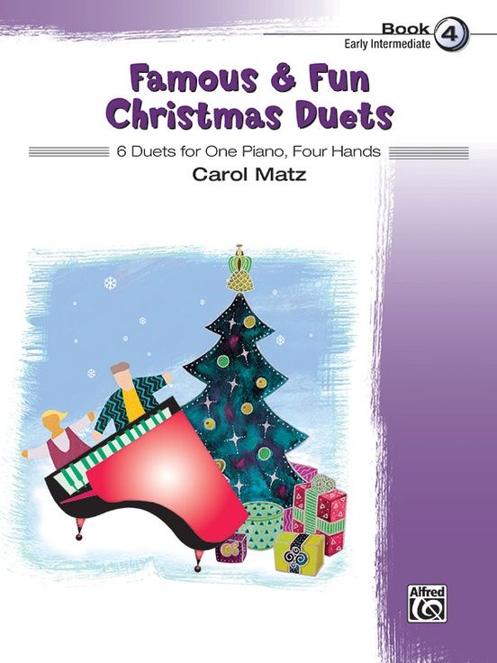 Famous &amp; Fun Christmas Duets Book 4