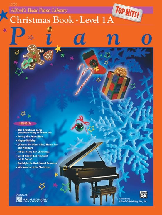 Alfred&#39;s Basic Piano Course: Top Hits! Christmas Book 1A