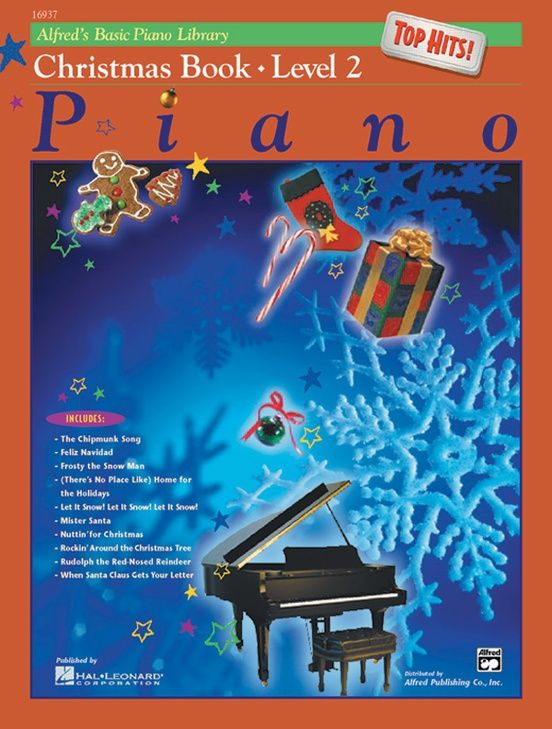 Alfred&#39;s Basic Piano Course: Top Hits! Christmas Book 2