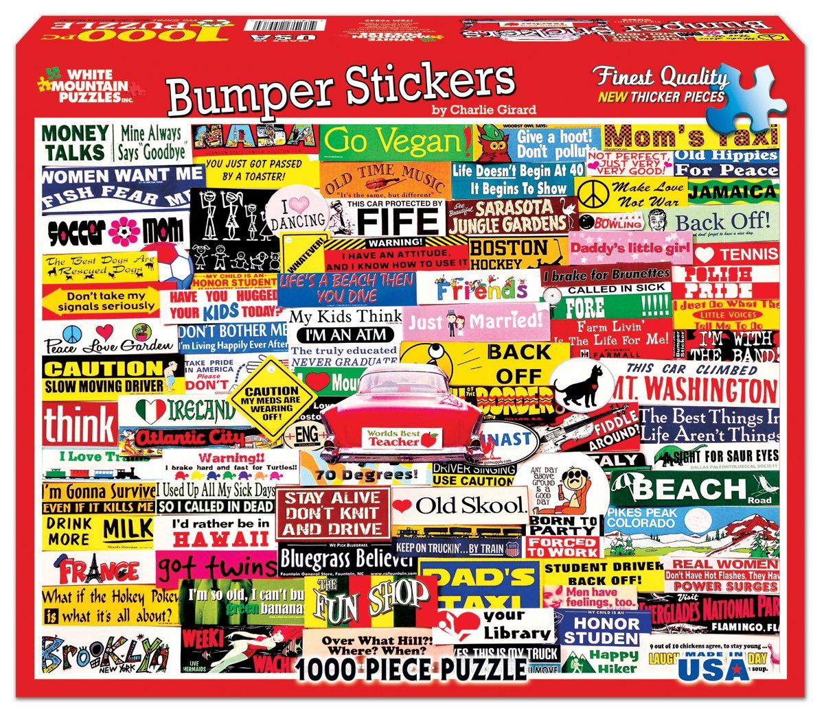 Bumper Stickers 1000pc