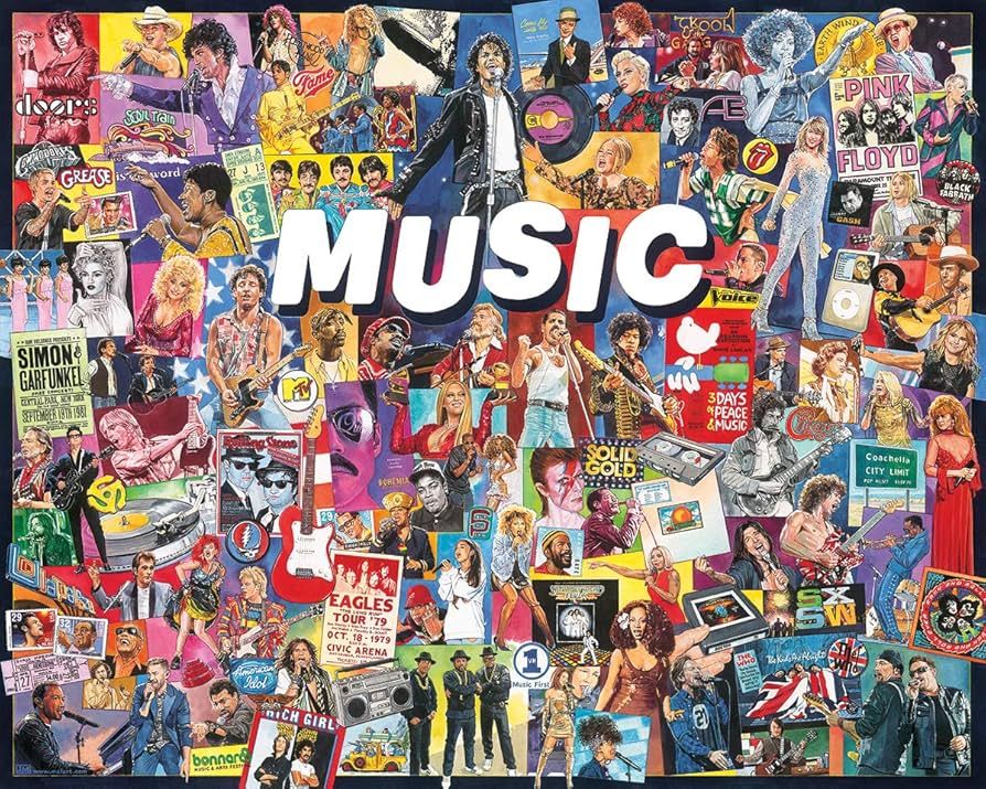 Music 1000 piece