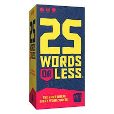 25 words or less