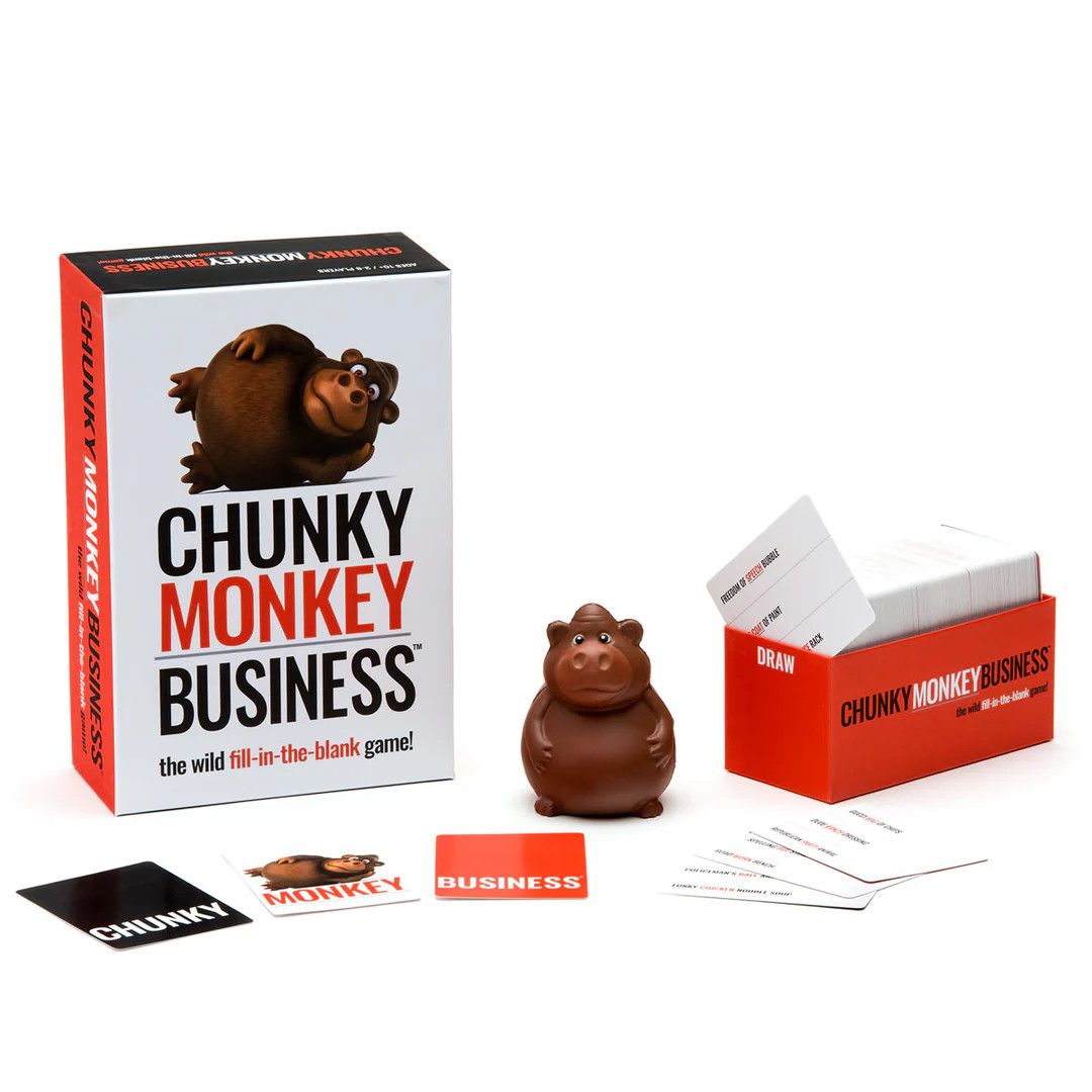 Chunky Monkey Business - Fast Paced Riddle Party Game!