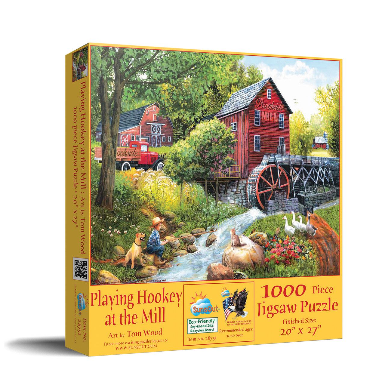 Playing Hookey at the Mill 1000 pc