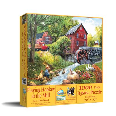Playing Hookey at the Mill 1000 pc