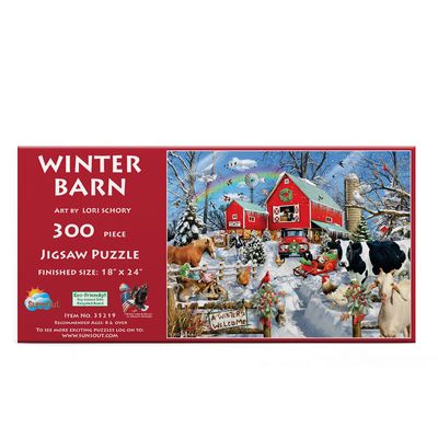 Winter Barn 300 pc