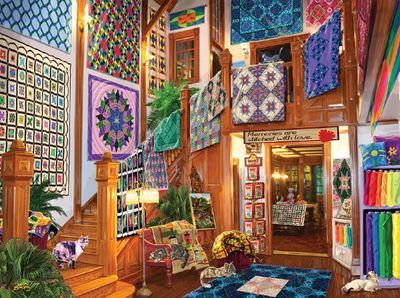 Stitched With Love 1000 pc