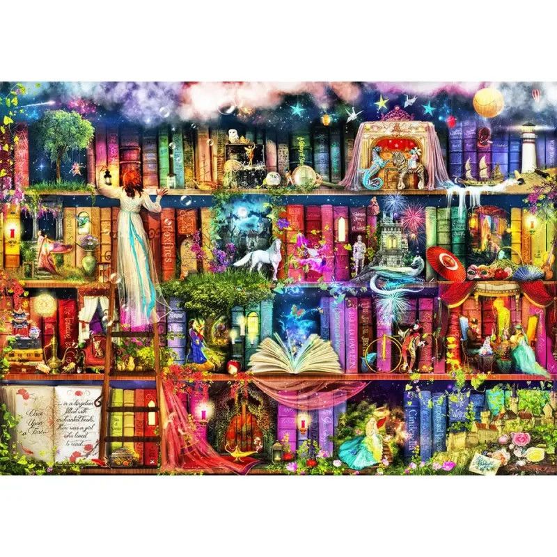 Treasure Hunt Bookshelf 1000 pc