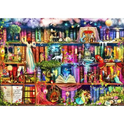 Treasure Hunt Bookshelf 1000 pc
