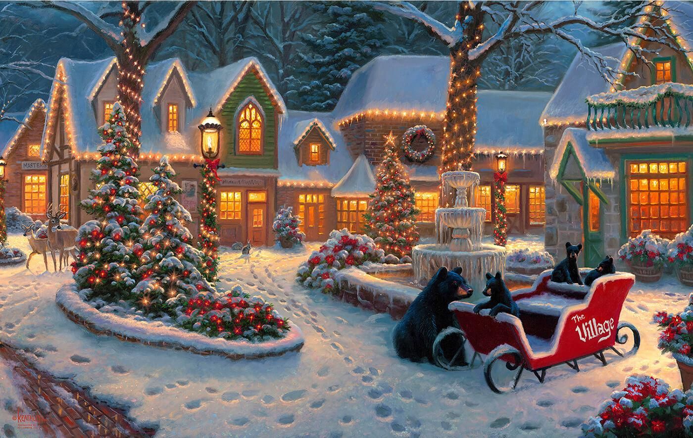 Village Visitors 550 pc