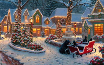 Village Visitors 550 pc