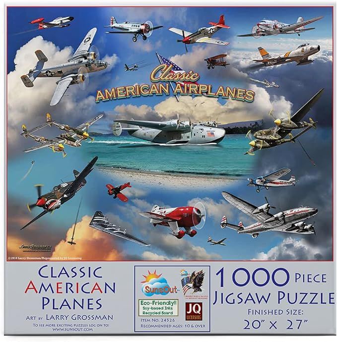 Classic American Planes 1000 pc