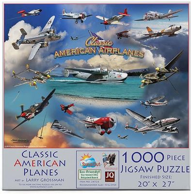 Classic American Planes 1000 pc