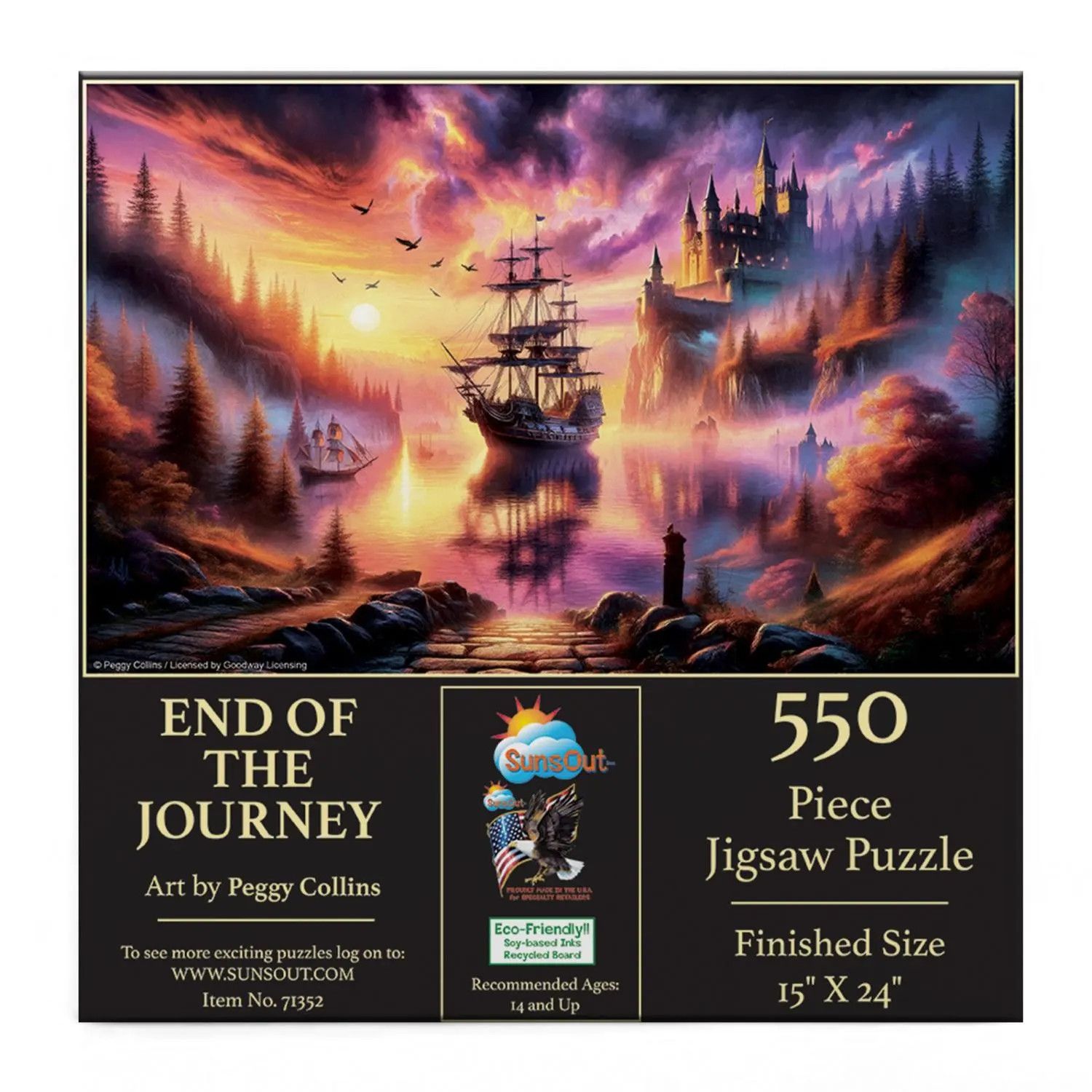 End of the Journey 550 pc