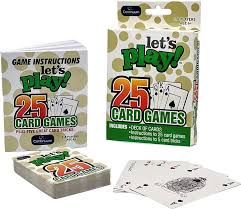 Let&#39;s Play 25 Games Cards
