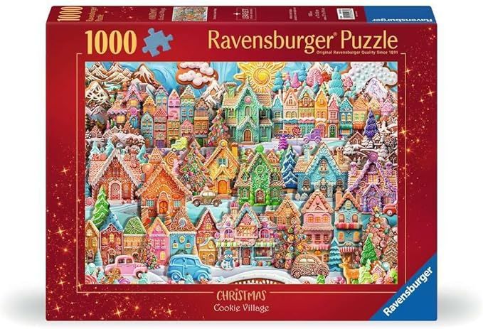 Christmas Cookie Village 1000 pc