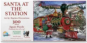 Santa in the Station 300 pc