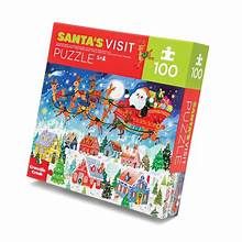 Santa&#39;s Visit 100 pc
