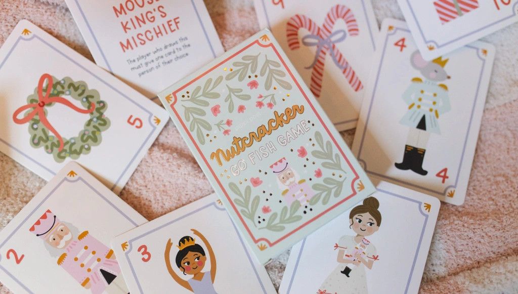 The Nutcracker Christmas Go Fish Card Game