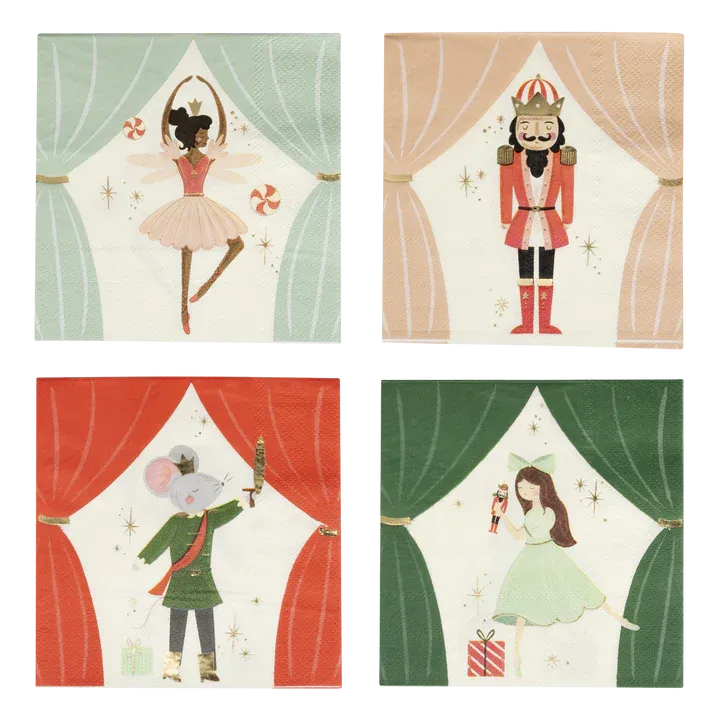 Nutcracker Napkin Set