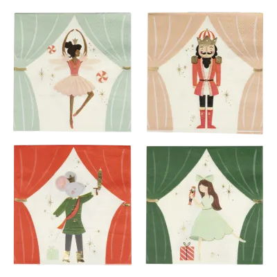 Nutcracker Napkin Set